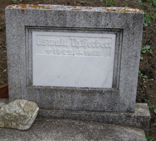 Herbert Thomas  Oswald 1922-1966 Grabstein